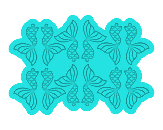 a pattern of blue butterflies on a white background