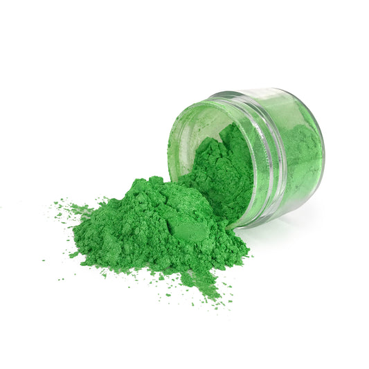 Lime Green Mica Powder - Morningstar Craft Co LLC