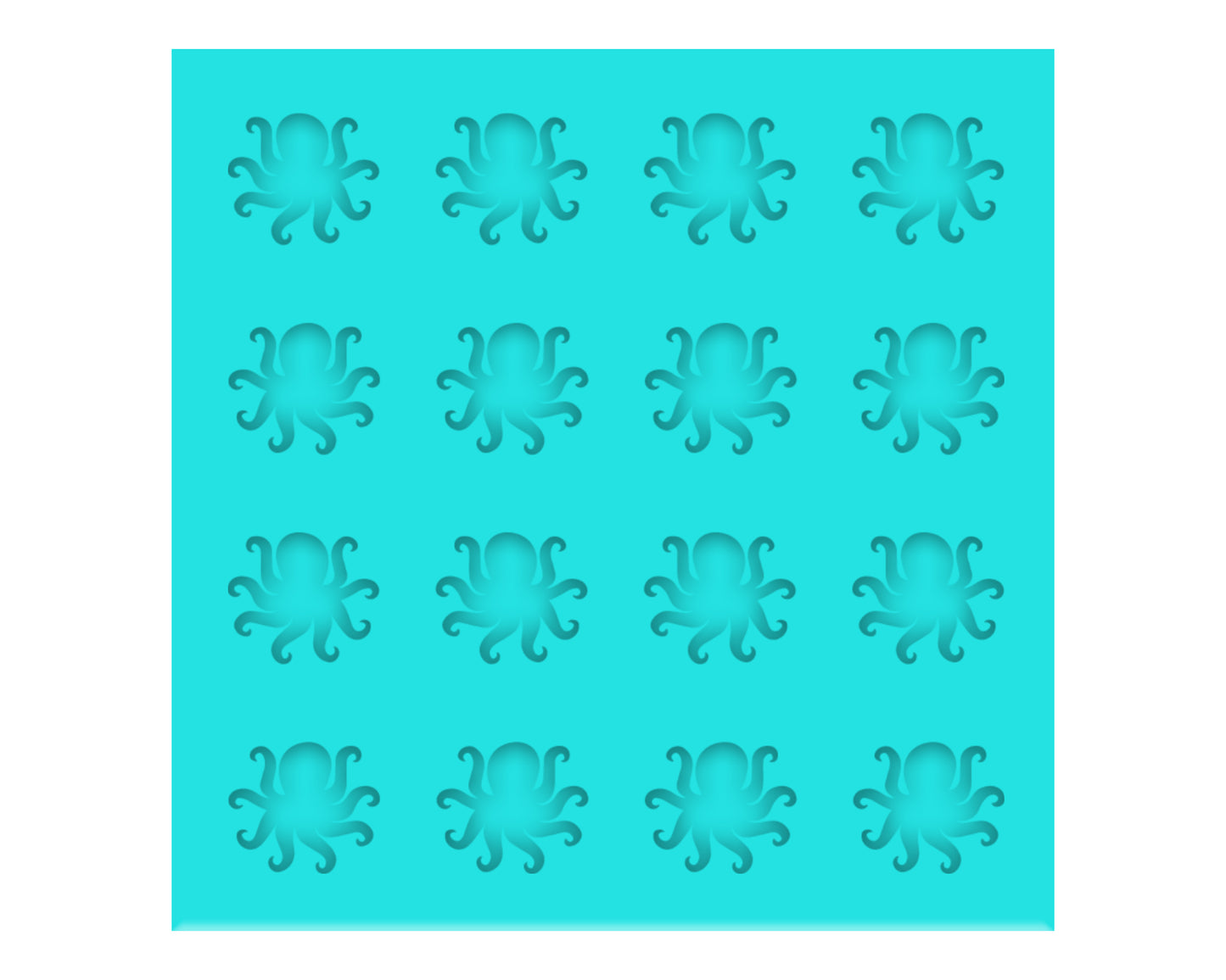 Octopus Stud Earring Silicone Mold