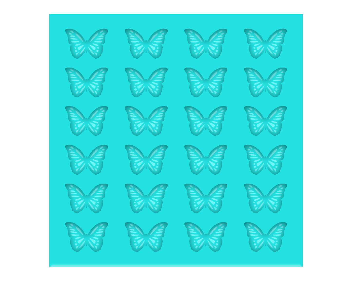 Butterfly Stud Earring Silicone Mold