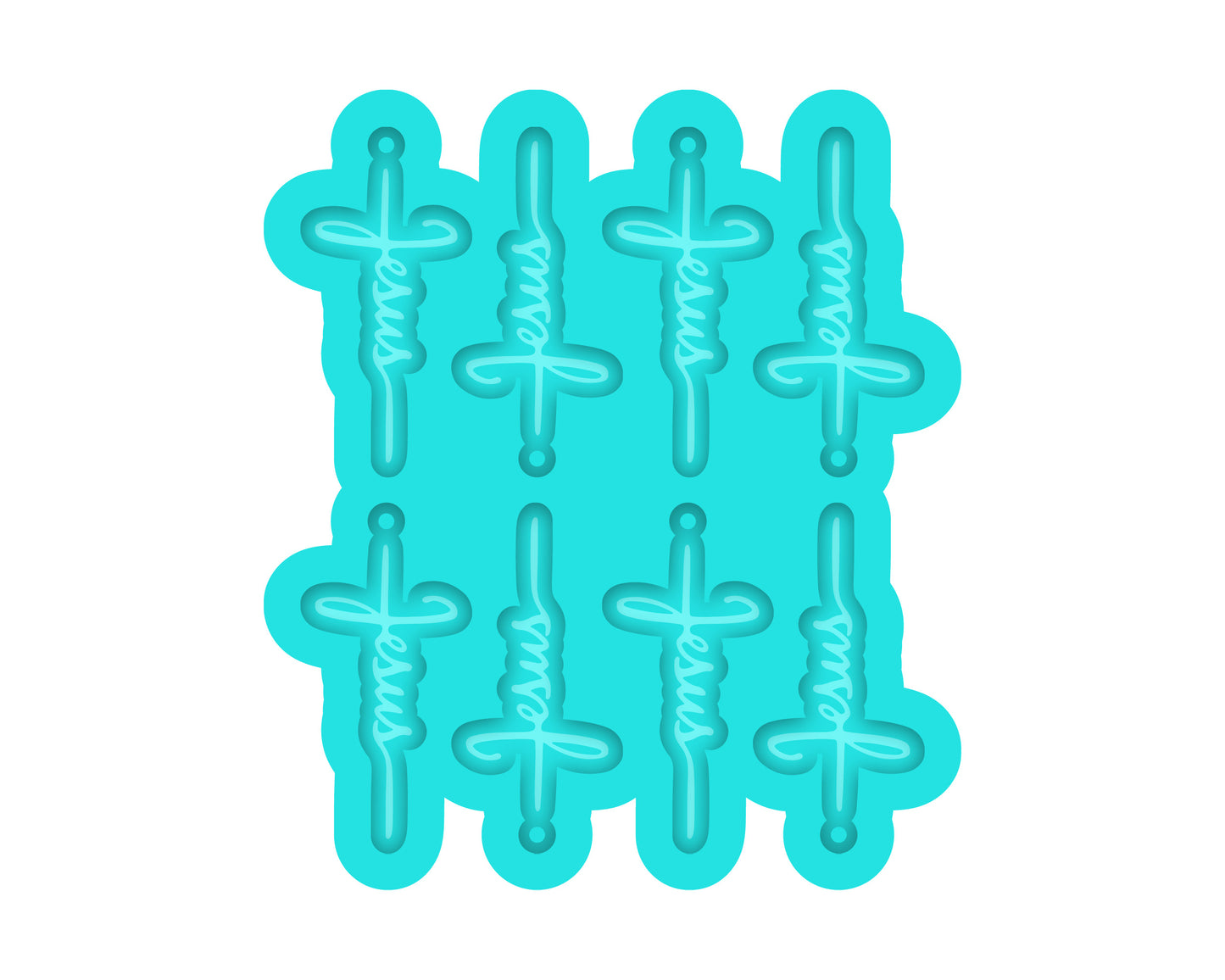 a picture of a bunch of sticks in the shape of a cross