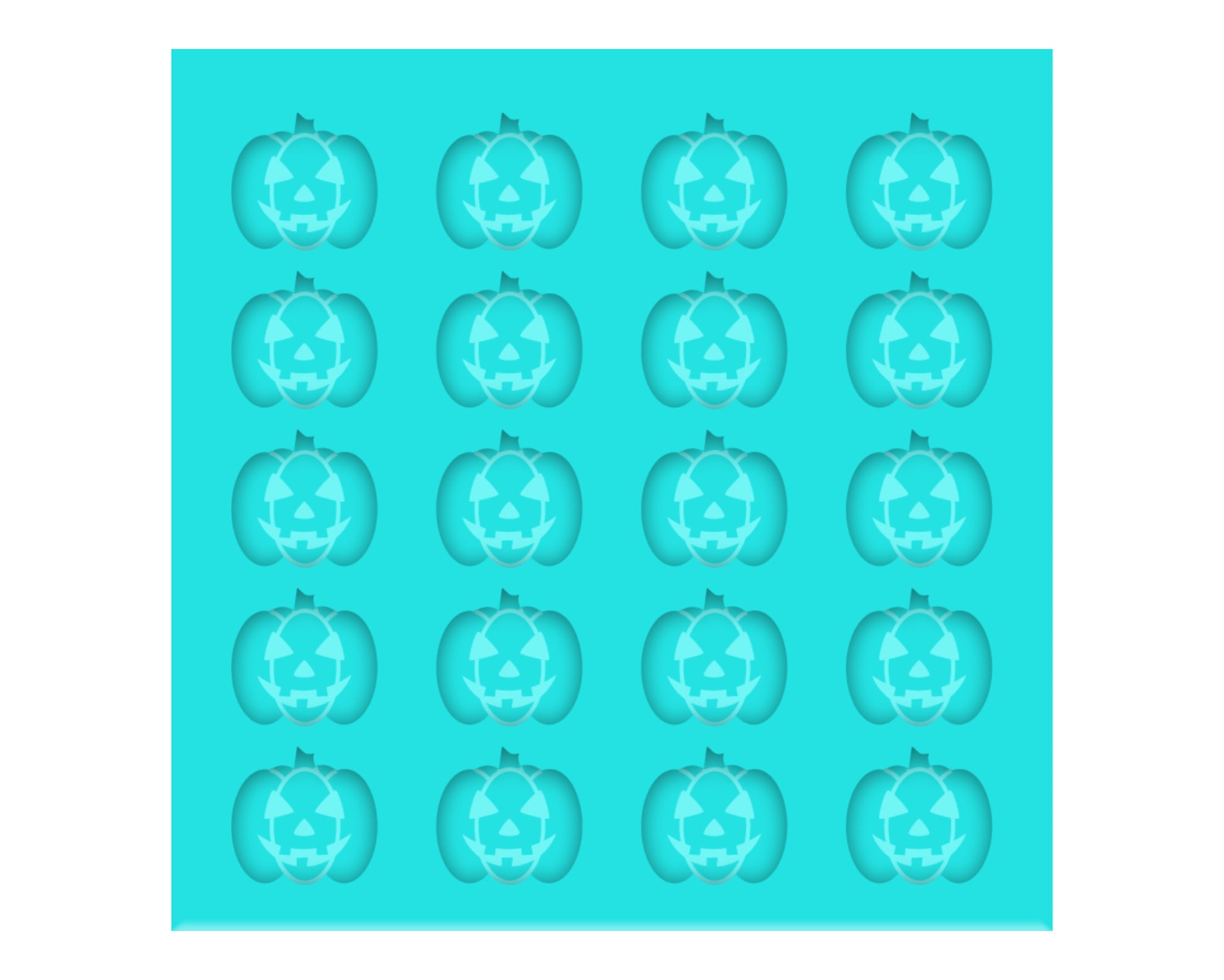 a blue background with a pattern of apples and a rectangle of rectangles