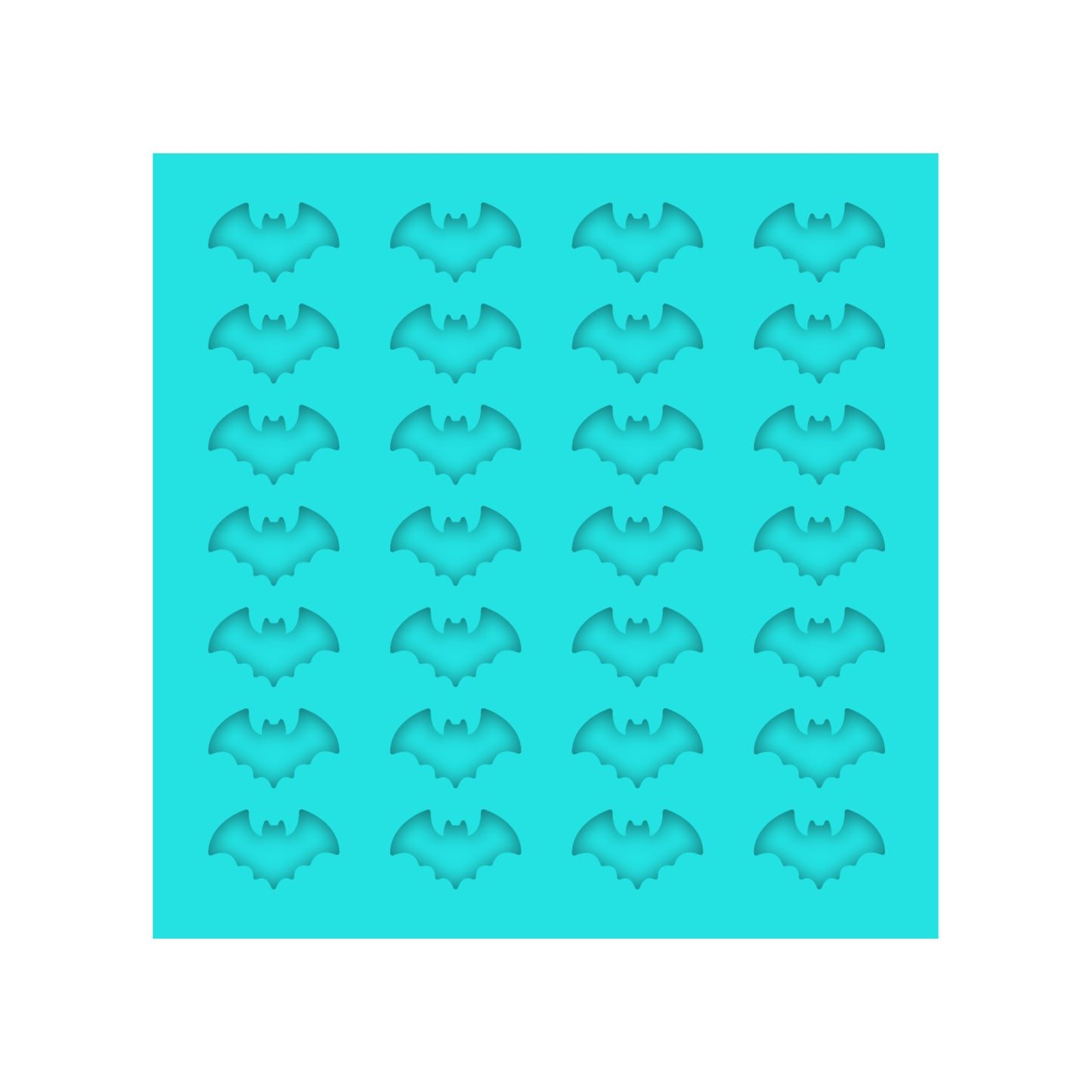 Halloween Bat Silicone Mold for Resin Earrings, Shaker Bits, Charms or Pendants