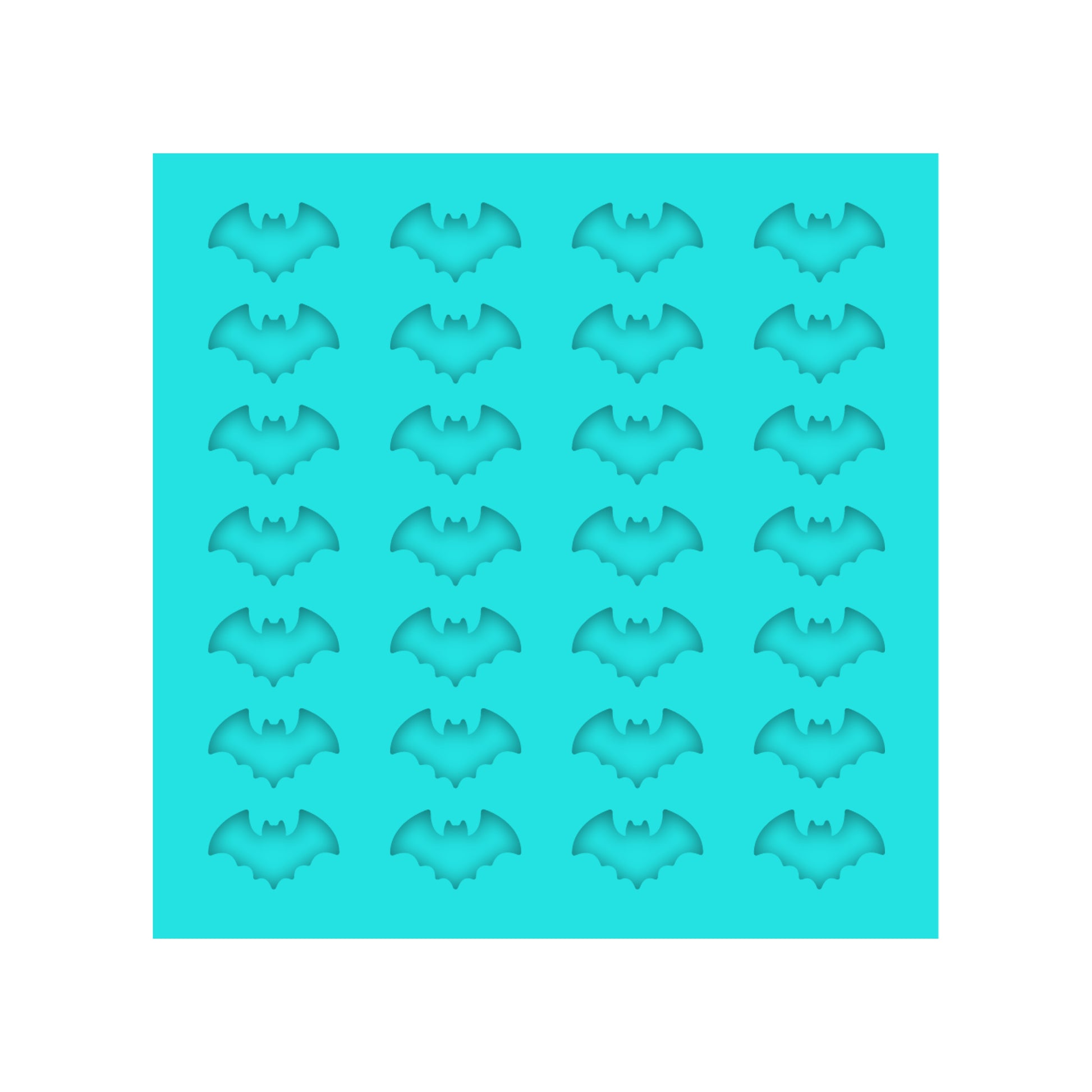 Halloween Bat Silicone Mold for Resin Earrings, Shaker Bits, Charms or Pendants