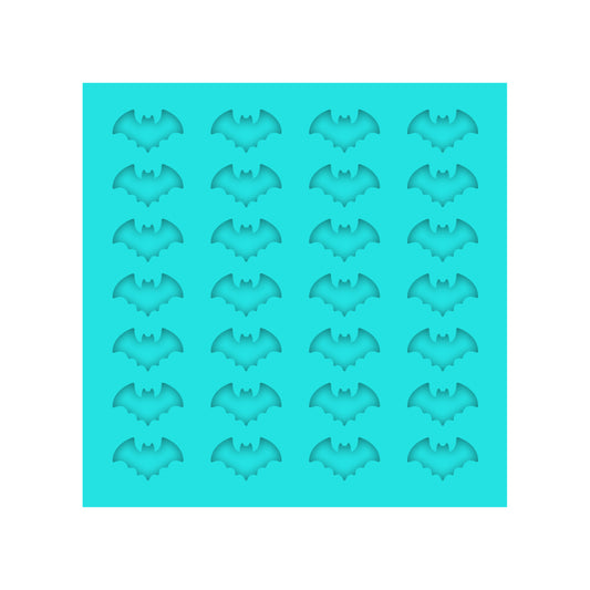 Halloween Bat Silicone Mold for Resin Earrings, Shaker Bits, Charms or Pendants