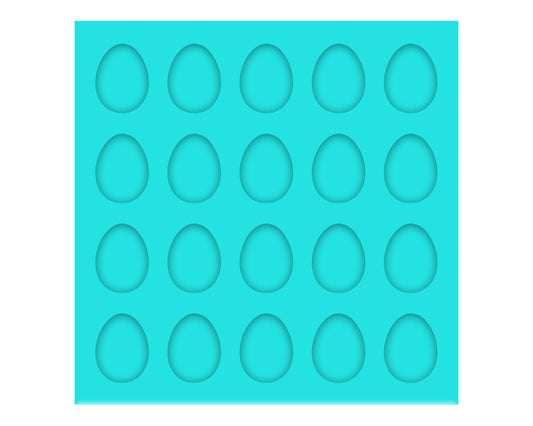 ***SALE*** 5/8" Colored Silicone Easter Egg Stud Earring Silicone Mold