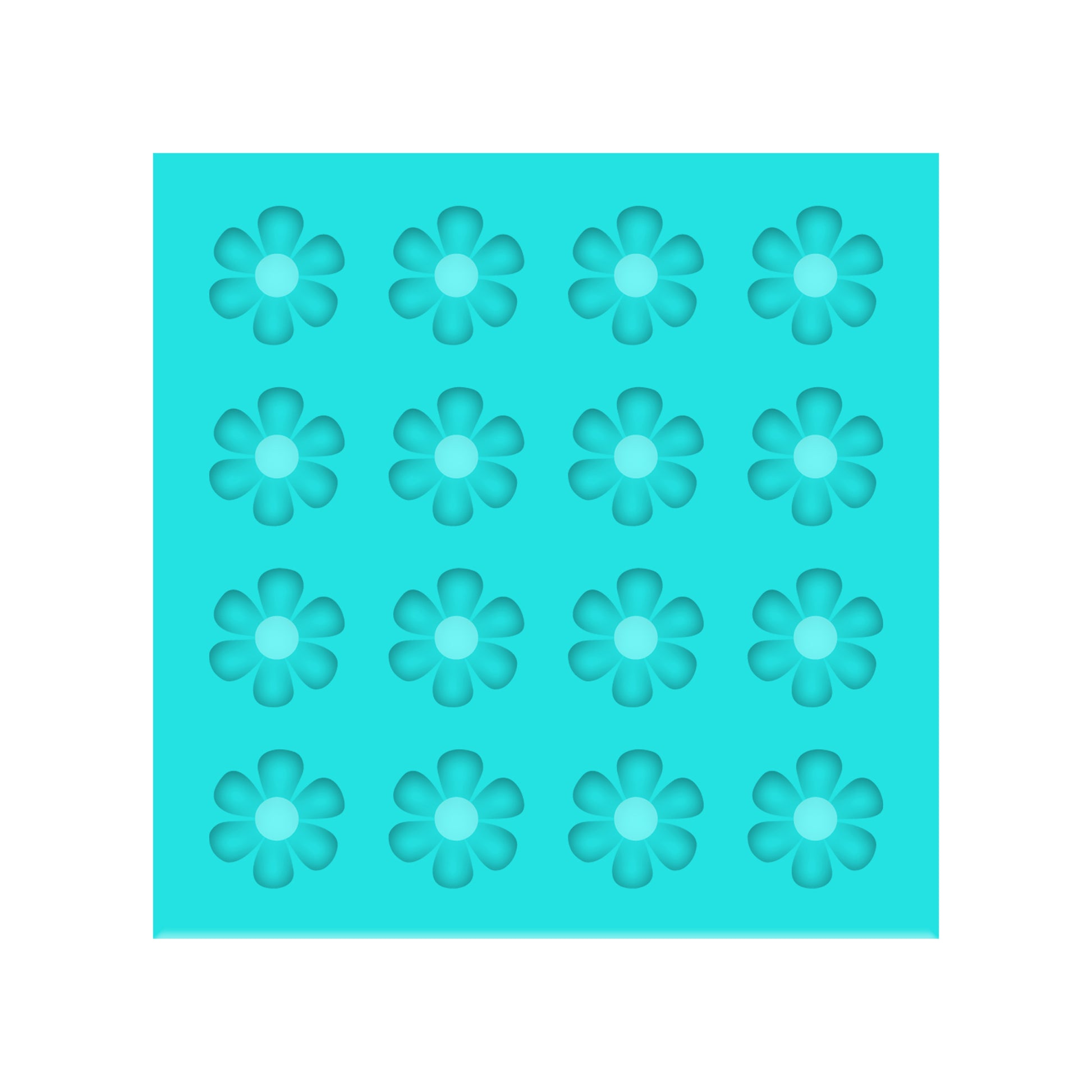 Flower Silicone Mold for Resin Shaker Bits, Stud Earrings, Flatbacks, Charms & Pendants