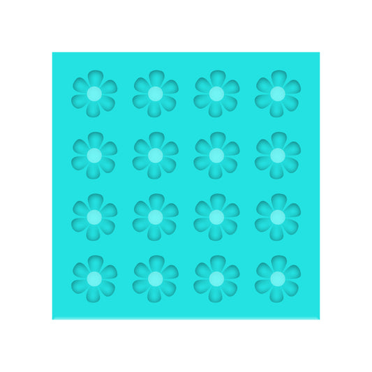 Flower Silicone Mold for Resin Shaker Bits, Stud Earrings, Flatbacks, Charms & Pendants