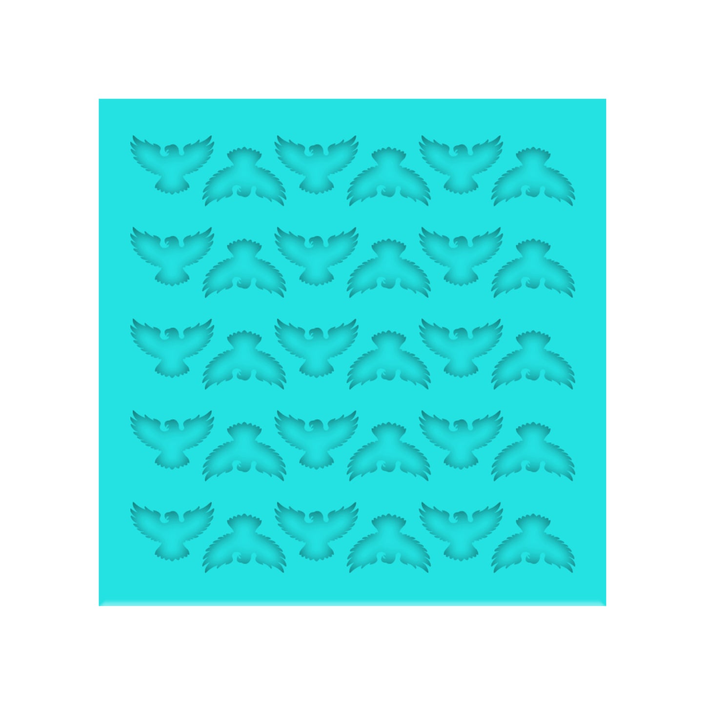 Eagle Silicone Mold for Resin Shaker Bits, Stud Earrings, Flatbacks, Charms & Pendants