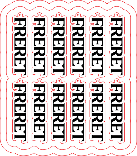 Custom Freret Resin Earring Silicone Mold