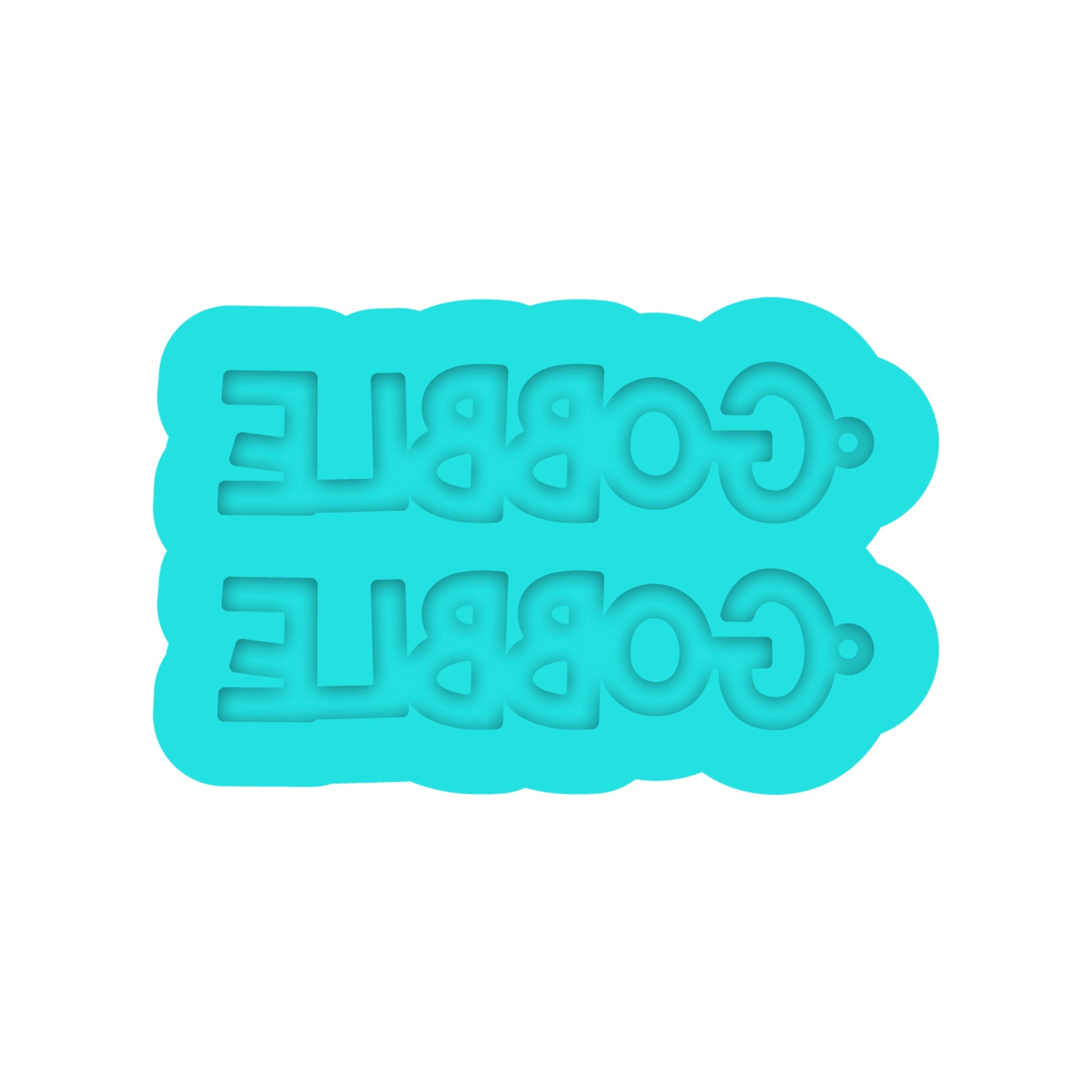 Thanksgiving Gobble Resin Earring Mold 