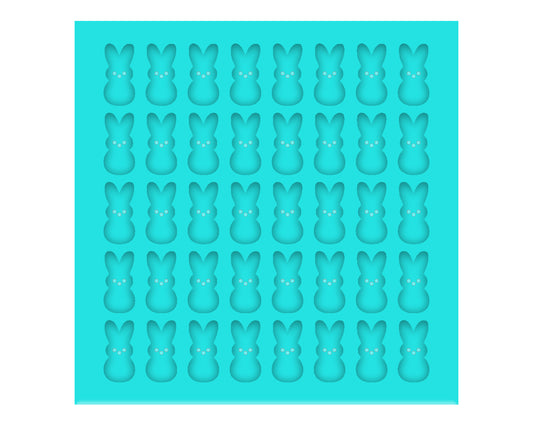 ***SALE*** 5/8" Colored Silicone Easter Bunny Stud Earring Silicone Mold