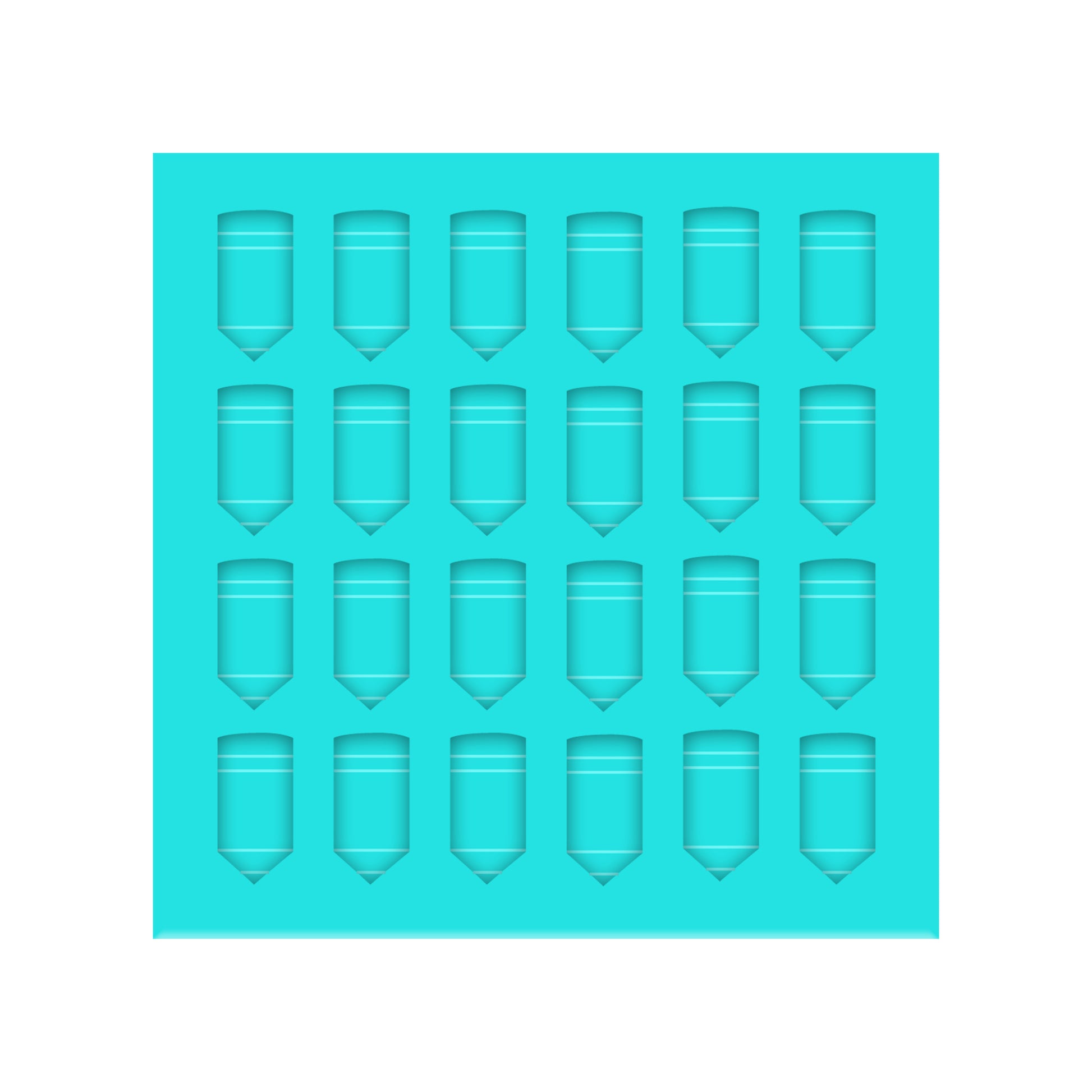 Pencil Resin Earring Silicone Mold