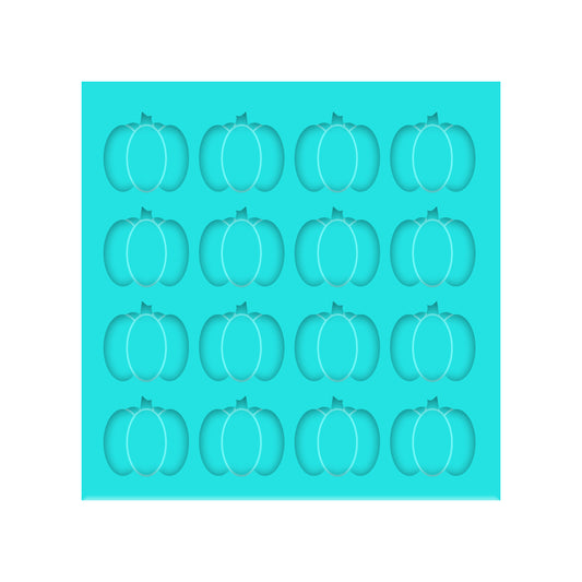 Fall & Thanksgiving Pumpkin Silicone Mold for Creating Resin Shaker Bits, Stud Earrings, Flatbacks, Charms & Pendants