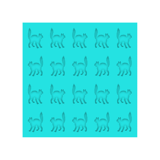 Halloween Cat Silicone Mold for Resin Stud Earrings, Shaker Bits, Charms & Pendants.