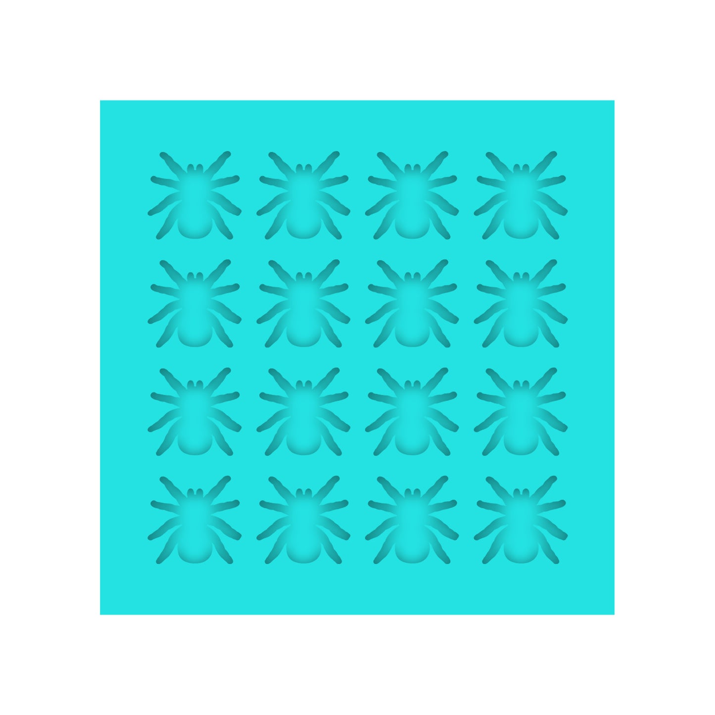 Spider Silicone Mold for Resin Halloween Stud Earrings, Shaker Bits, Charms & Pendants.