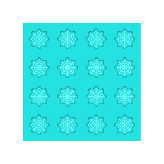 Spiderweb Silicone Mold for Resin Stud Earrings, Shaker Bits, Charms & Pendants.