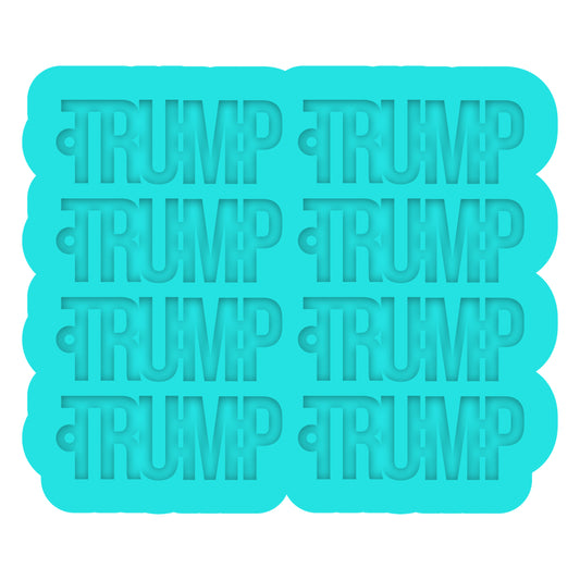 ***SALE*** Colored Silicone Trump Dangle Earring Silicone Mold