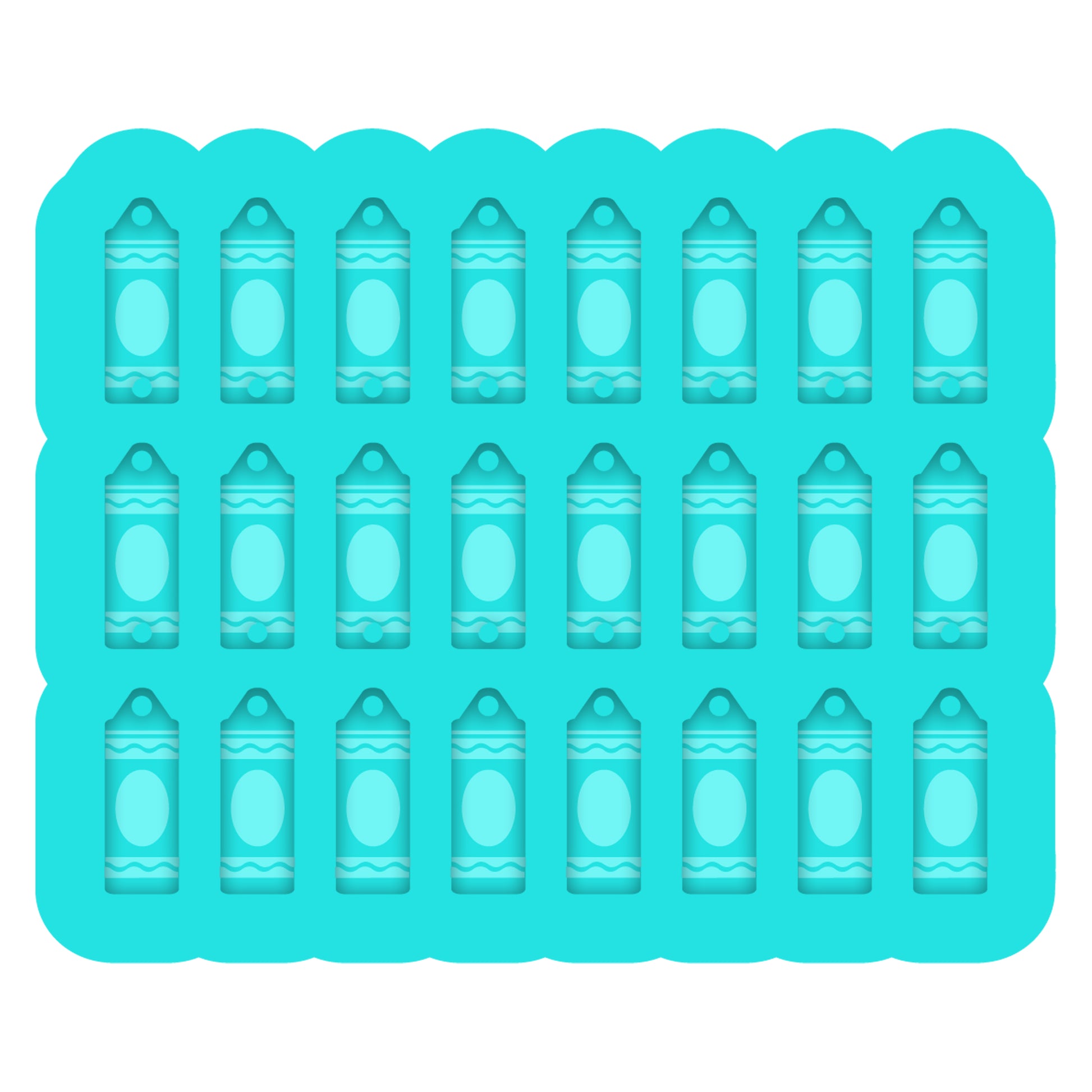 a large ice tray filled with lots of bottles