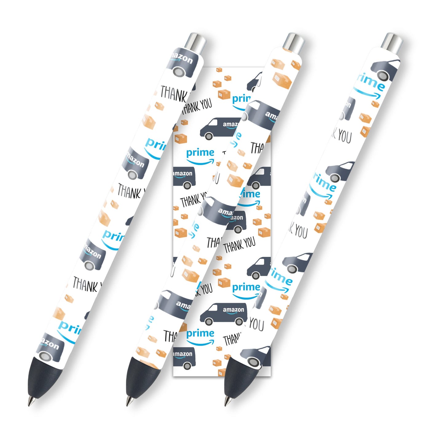 Mail Delivery Service Epoxy Pen Wrap Bundle, Ink Joy Gel Pen Design, Instant Digital Download JPEG and PNG Files,