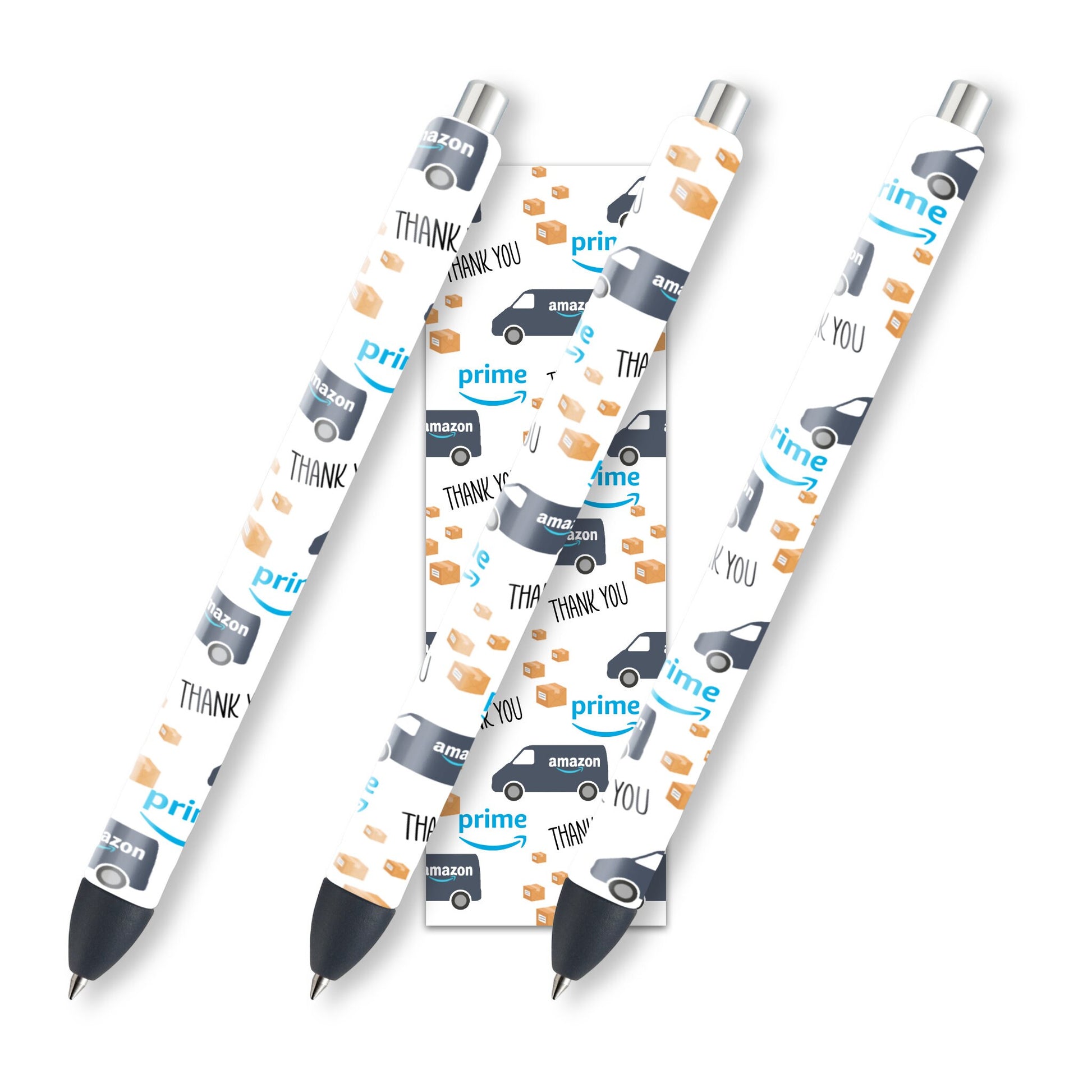 Mail Delivery Service Epoxy Pen Wrap Bundle, Ink Joy Gel Pen Design, Instant Digital Download JPEG and PNG Files,