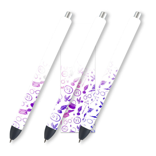 HP Wizard Glitter Pen Wrap, Ink Joy Gel Pen Design, Instant Digital Download JPEG and PNG Files,